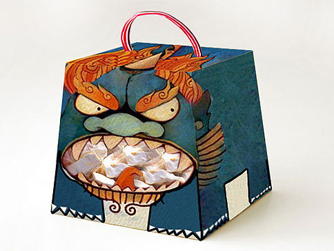 新年年獸糖果袋（個(gè)人主頁(yè)-ZMTQyMzc4MDQ=） - 包裝 - 站酷設(shè)計(jì)師嗷嗷嗷嗷AOAO原創(chuàng)素材 - 站酷ZCOOL