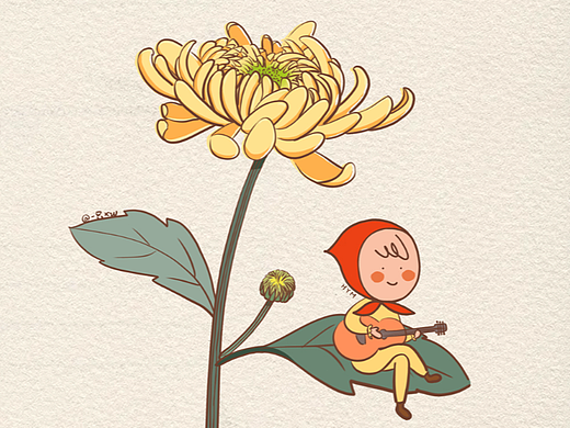 寒露（个人主页-ZNjEyMDI4OTI=） - 商业插画 - 站酷设计师一只xw原创素材 - 站酷ZCOOL