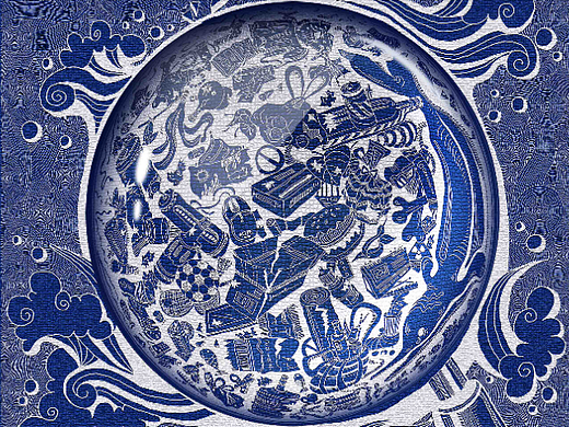 创意海报 | 透明海洋插画设计海报