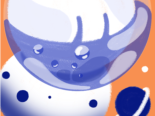 插画—因为忧郁是大海（个人主页-ZNjA2MDI2ODA=） - 艺术插画 - 站酷设计师今天也想学画画呀原创素材 - 站酷ZCOOL