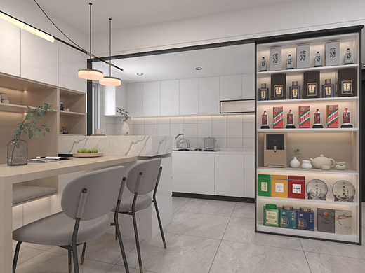 窄玄关设计动画