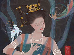 敦煌飞天/八音/九色鹿/鹿女