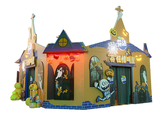 萬(wàn)圣節(jié)活動(dòng)（個(gè)人主頁(yè)-ZNjM1MDA0NzY=） - 場(chǎng)景 - 站酷設(shè)計(jì)師云力源原創(chuàng)素材 - 站酷ZCOOL