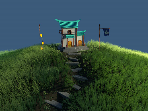 C4D力学场景