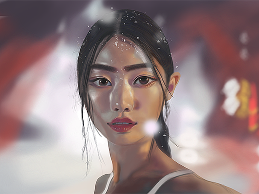 《冷酷女战士🗡️》（个人主页-ZNjU1ODAwNTI=） - 创作习作 - 站酷设计师噜噜鹿鹿原创素材 - 站酷ZCOOL