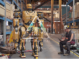 无相CG艺术VOL.2：使用Blender制作一个科幻机器人