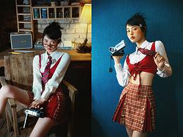 女性模特