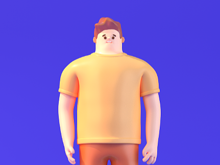 C4d 角色设计 初学