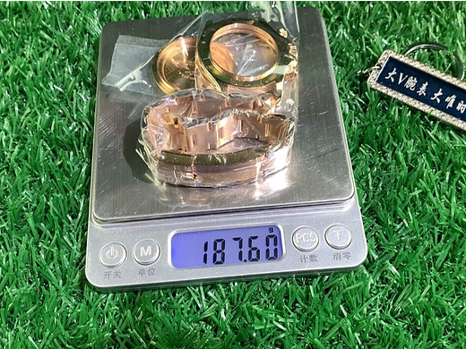 大v腕表 玫瑰金迪通拿实金表壳，定制实金表壳款迪通拿