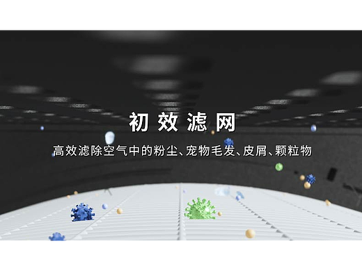 滤网过滤丨净化器除菌、过滤GIF图