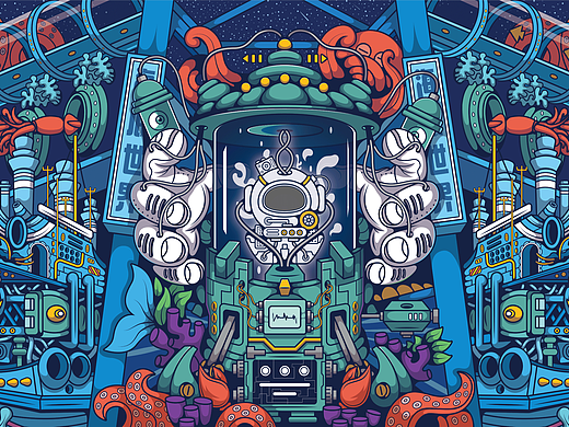 奇思怪想－海底世界视觉KV