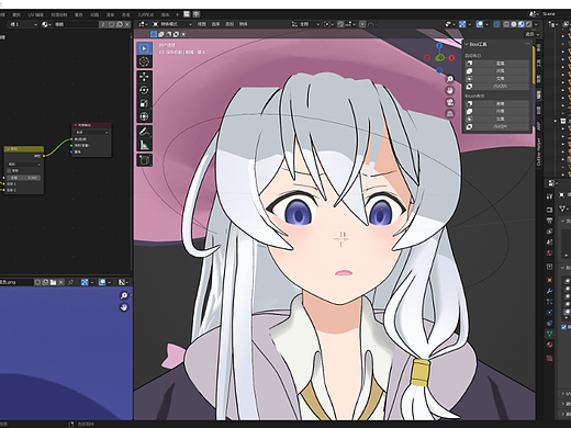 依蕾娜三渲二建模
