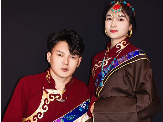 藏式婚纱照