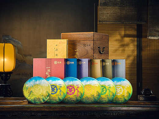 中茶《一韵越千年》系列产品视觉打造