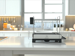 碗碟架产品展示视频动画渲染制作