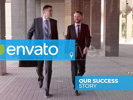 AE模板 | 经典时间线演示文稿公司历程企业商业投资