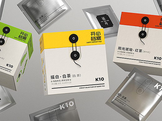 茶小开 x 甲古文创意｜开心喝茶 快乐存档