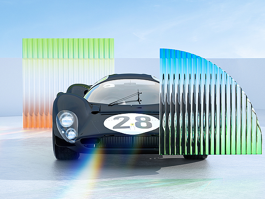 汽车渲染-法拉利/Ferrari 330 p4