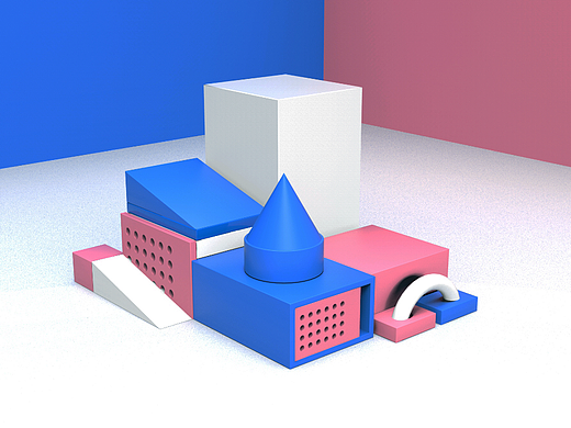 C4D几何小景