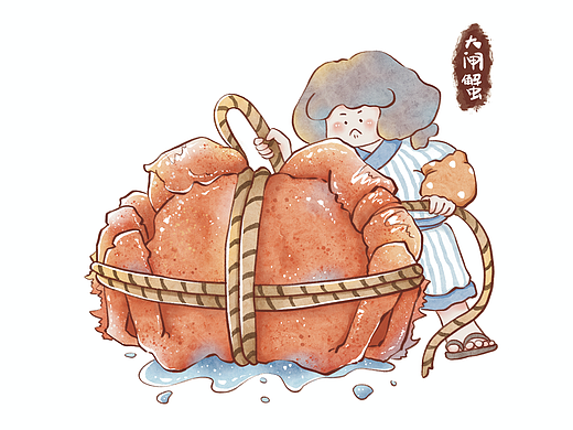 《美食搬运工》胶带第二弹图透（个人主页-ZNjE2MDI2MDg=） - 商业插画 - 站酷设计师三三有空原创素材 - 站酷ZCOOL