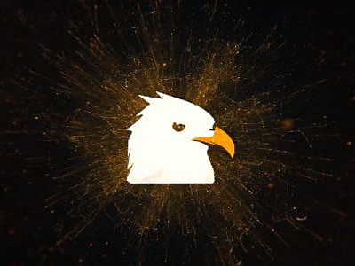 AE模板|高级粒子轨迹流动撞击屏幕标志LOGO演绎电影