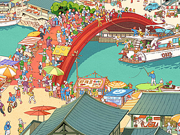 穿越到清明上河图(兔年版)