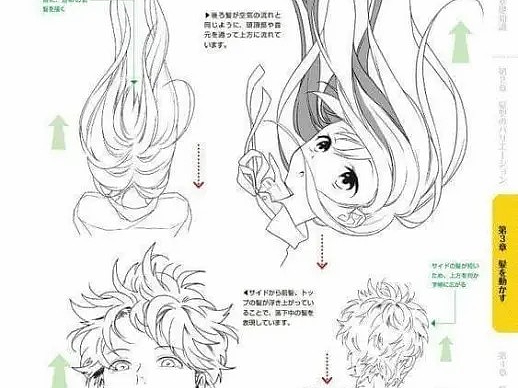​如何画出头发？新手头发绘制教程！