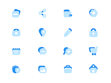 icon毛玻璃图标设计