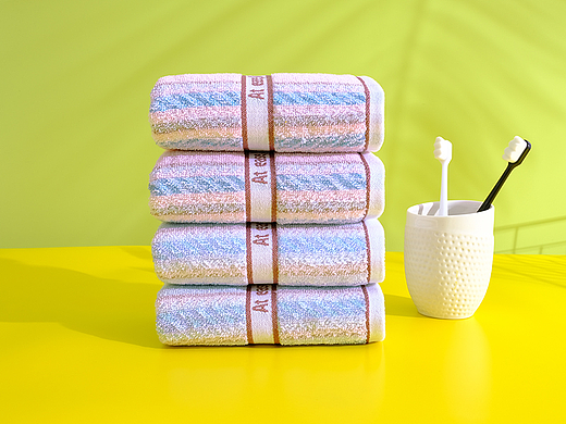 一款尺寸不大，厚度适中，但是感觉好用的毛巾（个人主页-ZNjAxMzY3ODQ=） - 产品摄影 - 站酷设计师纯情小鸽鸽原创素材 - 站酷ZCOOL