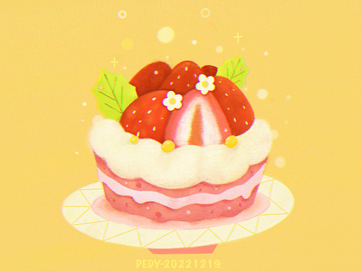 小蛋糕 | 儿童插画