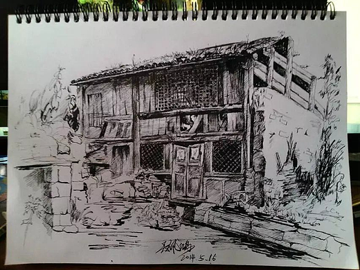 以前的寫生和畫照片作品走一波（個人主頁-ZNjIxNTA2NjA=） - 繪畫 - 站酷設(shè)計師夏S沫原創(chuàng)素材 - 站酷ZCOOL