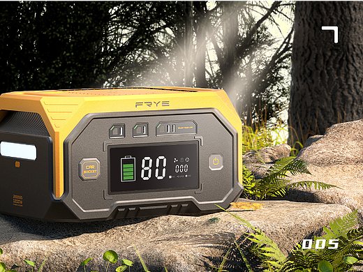 哈士奇设计作品—户外电源