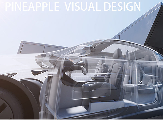 特斯拉遮阳帘渲染视频