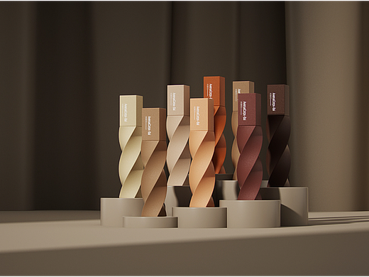 Morandi | Foundation 拼色粉底液 动态渲染短片