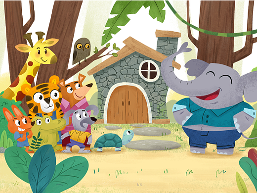 成语故事《积少成多》