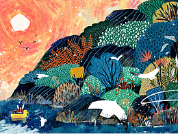 原创短篇叙事插画《遇见》