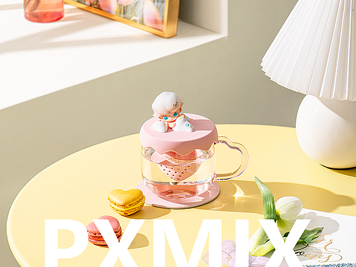 盲盒周边摄影丨泡泡玛特 七夕系列 x 光影集 PXMIX