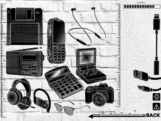 ·黑白物件插畫·（個人主頁-ZNTU1OTE0ODA=） - 新銳潮流插畫 - 站酷設(shè)計師AureWu原創(chuàng)素材 - 站酷ZCOOL