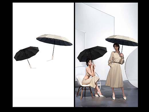 AI-写实双人雨伞模特教程