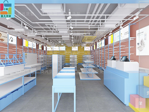 饰品百货货架厂家按需定制设计美观层次分明