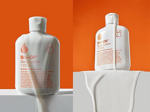 言物集 X 百洛油 | 身体乳护肤品产品场景图拍摄手模特