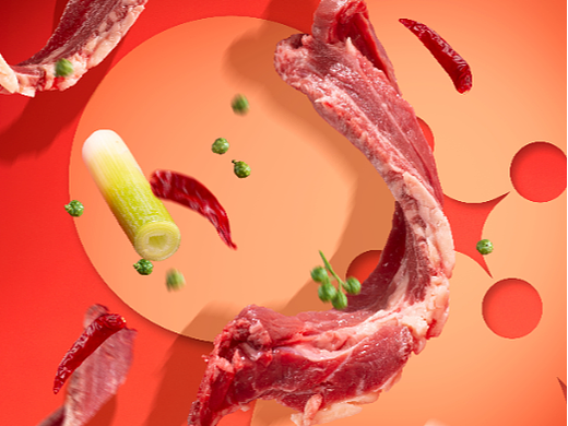 火锅食材海报图