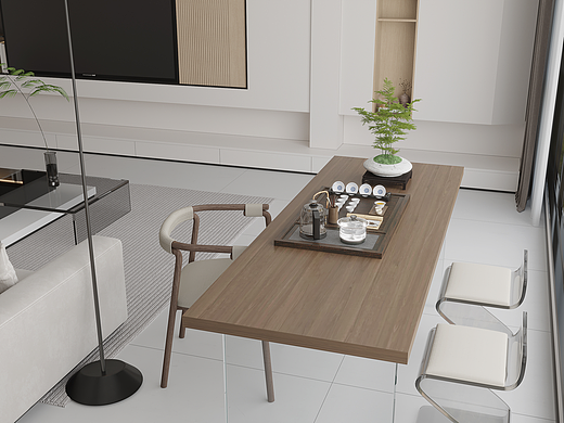 装修 灵感 | 自然风极简主义，这个家看100遍也不会腻