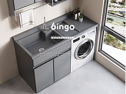 3D阳台柜效果图