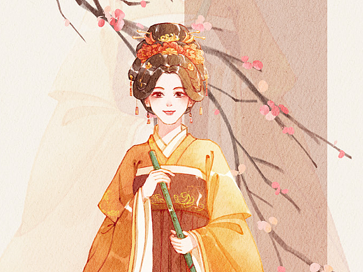 水彩人物