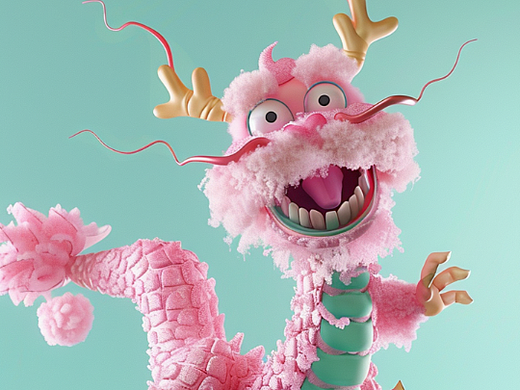龙嘻嘻的好友们（个人主页-ZNjg1OTUxMDg=） - AI作品 - 站酷设计师mmoli原创素材 - 站酷ZCOOL