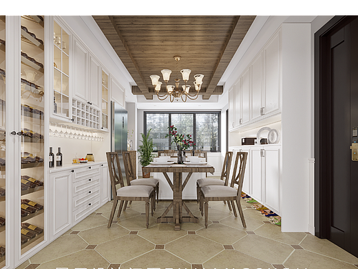 美式装修 浪漫与典雅的碰撞