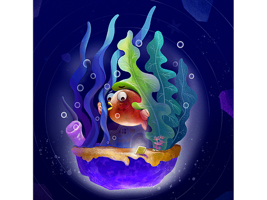 光影主题-海底世界