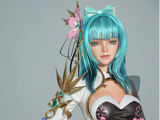 翼次方次时代美型班-龙同学完成作品图