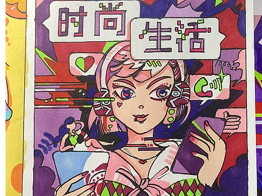 考研作品 | 中期 · 备考手绘作品